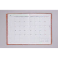 高橋書店 【2025年4月版】デスクダイアリーカジュアル4 A5 片側1週間+ノート月曜始 オレンジ 964 1冊（直送品）