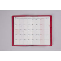 高橋書店 【2025年4月版】T'beau1 手帳判 片側1週間+ノート 月曜始まり レッド 850 1冊（直送品）