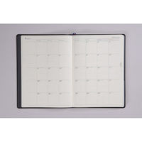 高橋書店 【2025年4月版】デスクダイアリー A5 片側1週間+ノート 月曜始まり 黒 912 1冊（直送品）