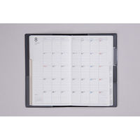 高橋書店 【2025年4月版】ニューダイアリーカジュアル3 手帳判 バーチカル 月曜始まり ネイビー 823 1冊（直送品）