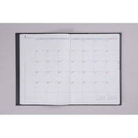 高橋書店 【2025年4月版】デスクダイアリーカジュアル B5 片側1週間+ノート 月曜始まり 黒 970 1冊（直送品）