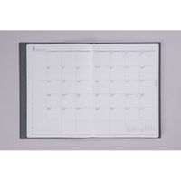 高橋書店 【2025年4月版】デスクダイアリーカジュアル3 A5 バーチカル 月曜始まり ブルー 963 1冊（直送品）