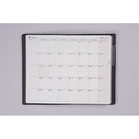 高橋書店 【2025年4月版】ビジネス手帳1 手帳判 片側1週間+ノート 月曜始まり 黒 800 1冊（直送品）