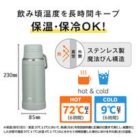 サーモス 水筒 0.75L アッシュグリーン JOYー750 ASG 1個