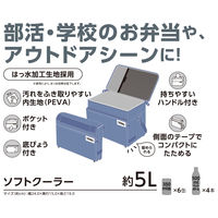 サーモス ソフトクーラー 5L ライトブルー RFDー0051 LB 1個