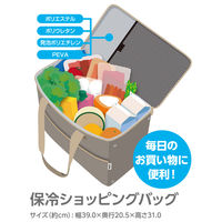 サーモス 保冷ショッピングバッグ 25L グレージュ RFIー025 GG 1個