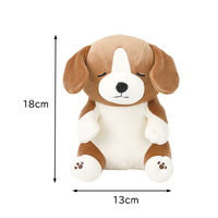 りぶはあと 座り抱きまくら S 犬 ビッキー 48261-37 1個