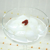 業務用 清水食品 杏仁豆腐 ひし型カット 3kg 1セット（1個×2）缶詰