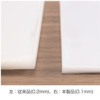 ナカバヤシ 薄型クリアホルダー A4 100枚 クリア CHE1036C 1冊