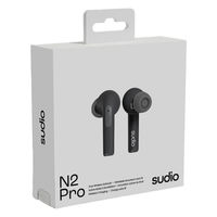 Sudio SudioワイヤレスイヤホンN2 PRO ブラック SD-1411 1個（直送品）