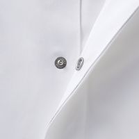 住商モンブラン コックコート 兼用 長袖 グレー LL 6-1036 1枚（直送品）