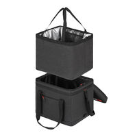 アイリスオーヤマ HUGEL エアロゲル ソフトクーラーボックス 25L AGSCー25C 1個 超保冷 折りたたみ可能