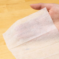 アスクルやわらか手口ふき　からだふき　ウェットタオル　手口ふき用ウェットティッシュ　1セット(80枚入×10パック) オリジナル