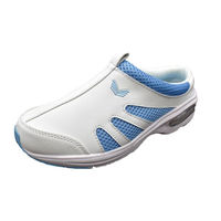 山一 消臭クッションインソールサボシューズ ブルー 23cm YI80 1足（わけあり品）