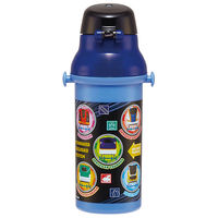 スケーター PSB5SANAG 抗菌 食洗機対応 直飲みプラワンタッチボトル 【プラレール 25】 694059-PSB5SANAG 1個（直送品）