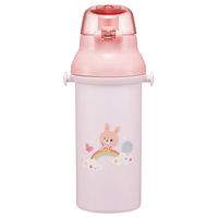 スケーター PSB5SANAG 抗菌 食洗機対応 直飲みプラワンタッチボトル 【ラビットガーデン】 696084-PSB5SANAG 1個（直送品）