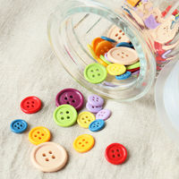 日本紐釦貿易 日本紐釦貿易(Nippon Chuko) カラーボタン 10mm 20個 黄緑 CG1700-10-60 1セット(3袋)（直送品）