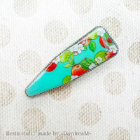 レジンクラブ(RESIN CLUB) UVレジン用シールパーツ ~レジンクラブ~ りんご【両面】 RC-RNG-101 1セット(3枚)（直送品）