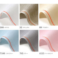 ツバイガルト(ZWEIGART) BELFAST ベルファスト リネン刺しゅうクロス 32CT 約48×68cm ミストブルー ZW3609（直送品）