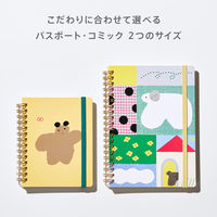 キングジム HITOTOKI ヒトトキノート パスポートサイズ リンゴ  HNーPR01 1冊