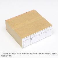 ゴム印  回覧印枠（４名ネーム用）  A151  1個（直送品）