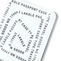 パスポートケース シルバー LAKOLE/ラコレ