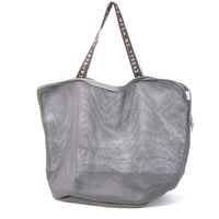 【LAKOLE/ラコレ】 ランドリーネット（舟形 L） チャコール