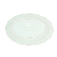 レイカオーバルプレート（M） ブルー 1セット（1枚×2） LAKOLE/ラコレ