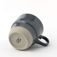 SMOKY塗分けマグカップ スモーキーブルー LAKOLE/ラコレ