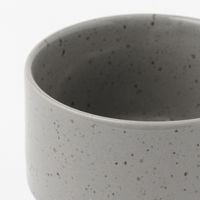 SMOKY塗分けマグカップ スモーキーグレー 1セット（1個×2） LAKOLE/ラコレ