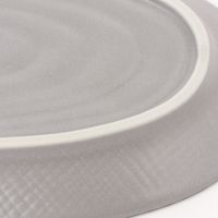 KACHO-SENオーバルプレート（L） グレー 1セット（1枚×2） LAKOLE/ラコレ