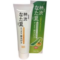 歯磨き粉 口臭ケア なた豆柿渋歯磨き 130g ヒラマツ商事 虫歯予防 美白ハミガキ