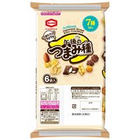 午後のつまみ種 7種アソート 95g 6袋入 6個 亀田製菓 おかき おつまみ 小袋 大容量 食べきりサイズ