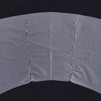 バイオマスポリエプロン(バイオマスプラ配合)フリーサイズ 1ケース(100枚×10箱入) 4-6367-51 1ケース(1000枚)（直送品）