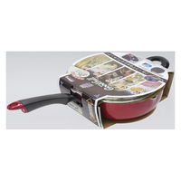 竹原製缶 グッドフル IH深型フライパン 26cm ガラス蓋付き PK-526G 1個（直送品）