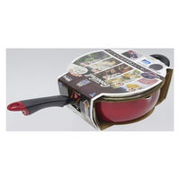 竹原製缶 グッドフル IH深型フライパン 22cm ガラス蓋付き PK-522G 1個（直送品）