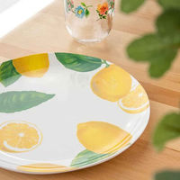 1956レストラン・サプライ プレート 27cm フレッシュレモン プラスチック 432549 1個（直送品）