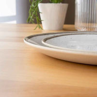 1956レストラン・サプライ プレート 21cm Merge マージ プラスチック ホワイト 432557 1個（直送品）