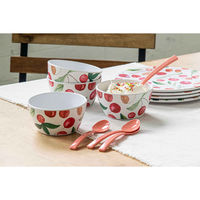 1956レストラン・サプライ プレート 22cm ベリーズ&チェリーズ プラスチック メラミン 433083 1個（直送品）