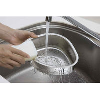 下村企販 三角コーナー 継ぎ目のないステンレス三角コーナー 435447 1個（直送品）