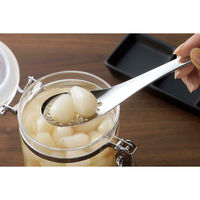 下村企販 レンゲスプーン 穴あき 18cm ステンレス 5本組 436329 1個（直送品）