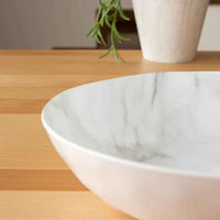 1956レストラン・サプライ ボウル 23cm 大理石風 プラスチック メラミン 432424 1個（直送品）