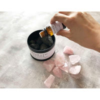 カメヤマキャンドル アロマストーン アロマティックストーン 天然石 ローズクオーツ 403170 1個（直送品）