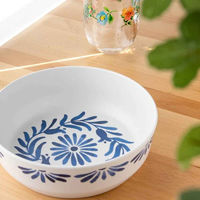 1956レストラン・サプライ ボウル 19cm アズール プラスチック メラミン 433080 1個（直送品）