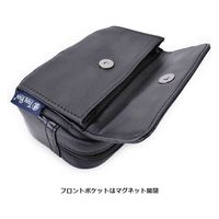 スワン Troy Bros シュリンク ベルトポーチ横 7010 ブラック 1個（直送品）