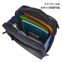 スワン Robert Klein エアライト 縦ショルダー L 8710 ブラック 1個（直送品）