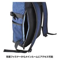 スワン FIRST DOWN-EX ポリスクエアリュック 33054 26L ネイビー 1個（直送品）