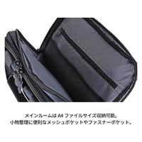 スワン ROTHCO ブルーステッチ ビジネスリュック 45063 ブラック 1個（直送品）