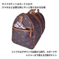 スワン U.P renoma モノグラム ボストンバッグ 20120 28L ブラウン 1個（直送品）