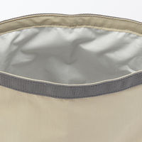 無印良品 高さが変えられる ランチバッグ ロールトップタイプ 大 ベージュ 良品計画